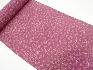 アンティーク　花模様　着物洗い張り